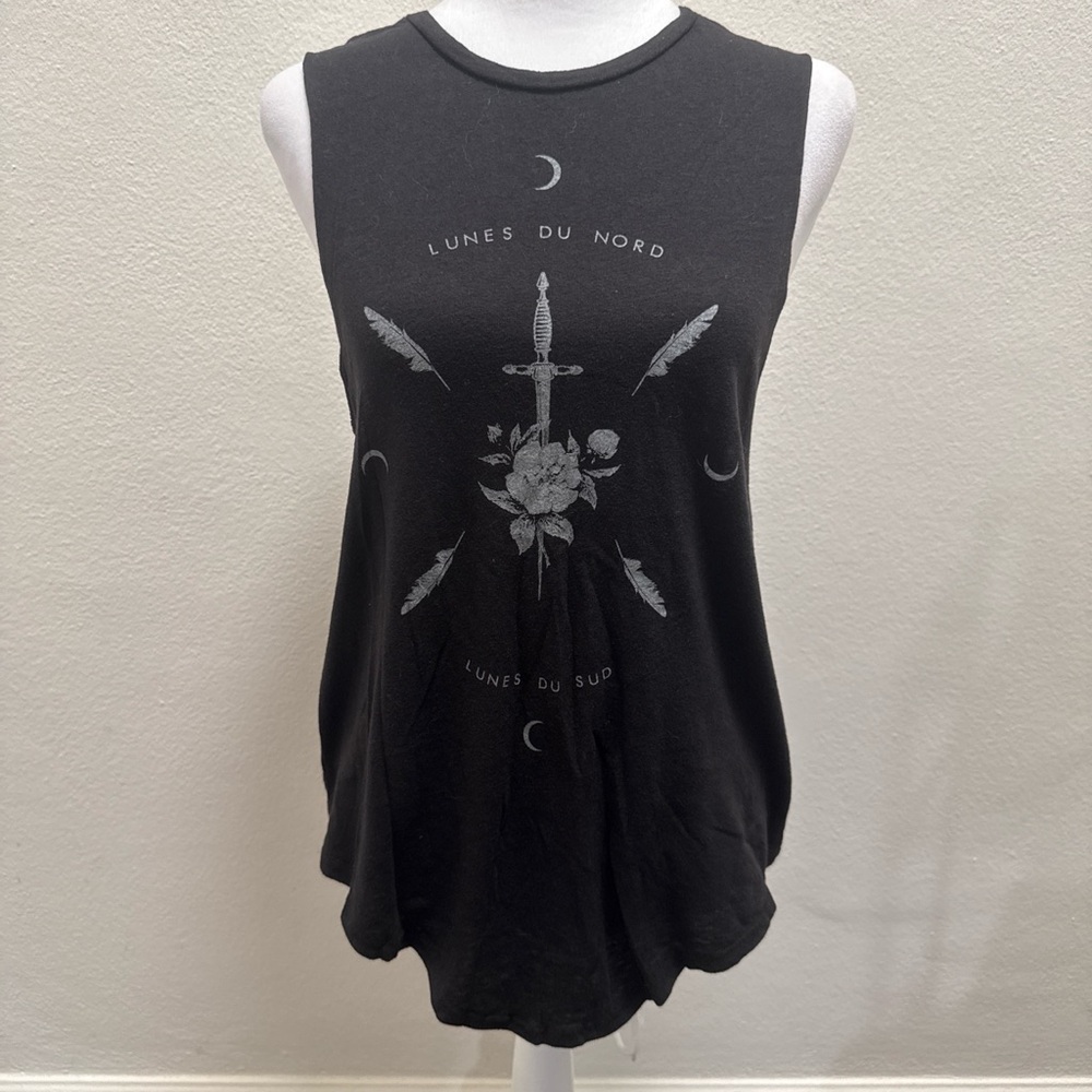 Truly Madly Deeply Goth Celestial Tank Top